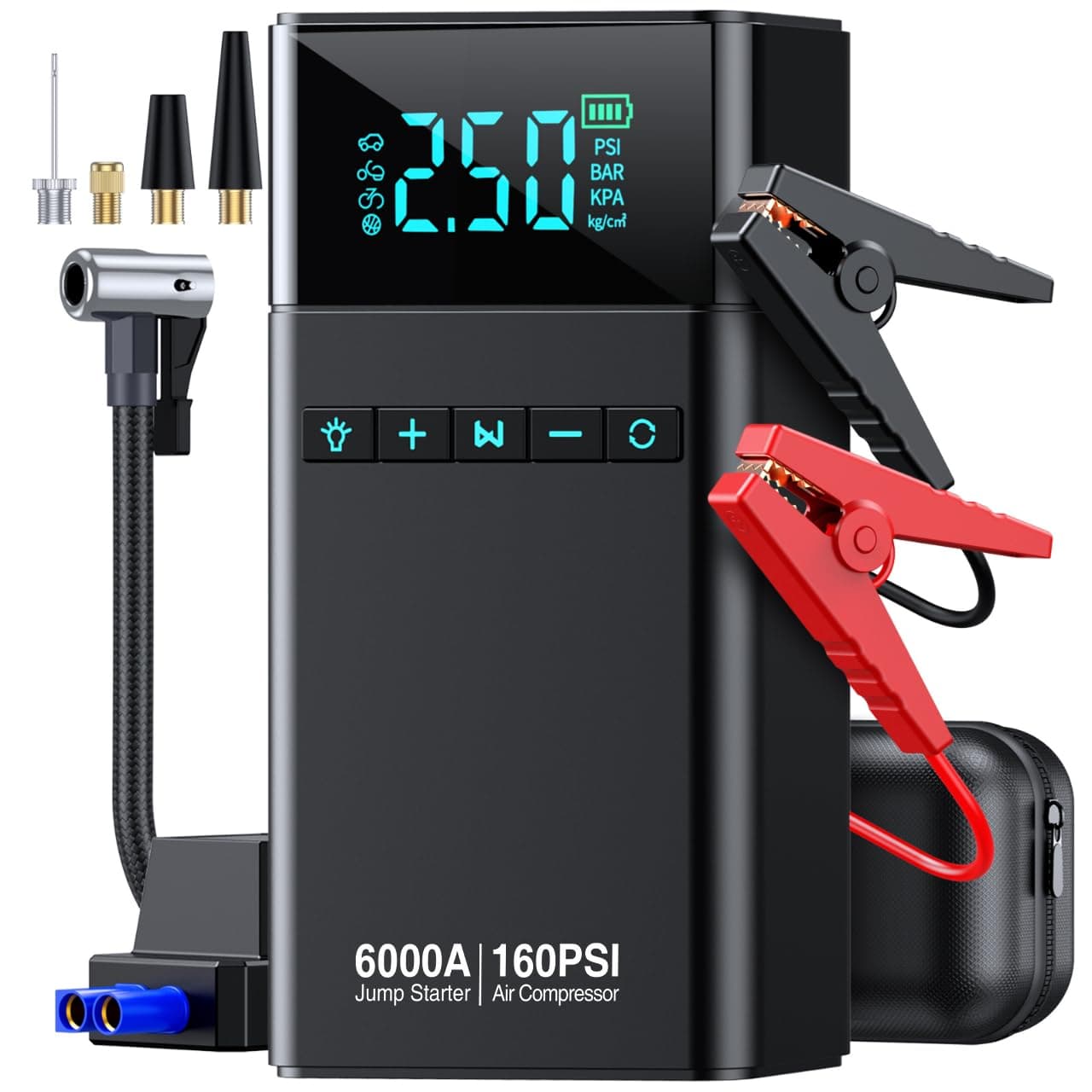 VONVIX Jump Starter With Inflator
